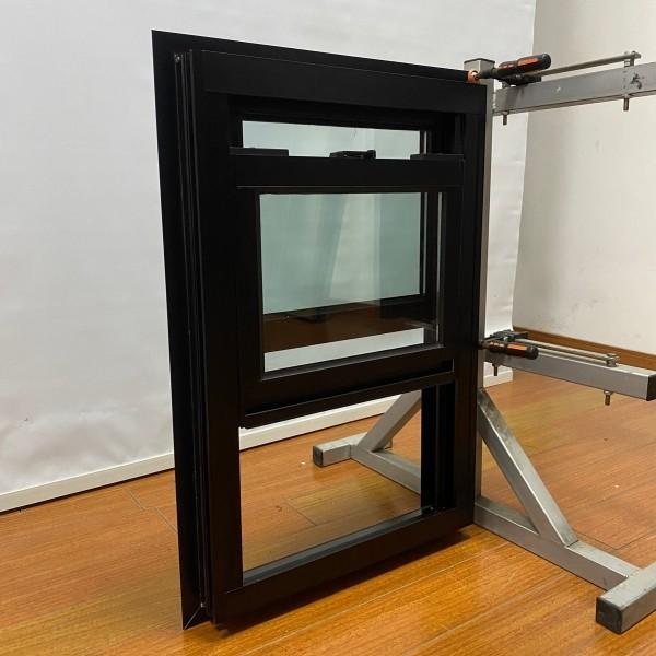 OEM Residential Aluminium Hung Windows Warehouse Double Glazed Double Hung