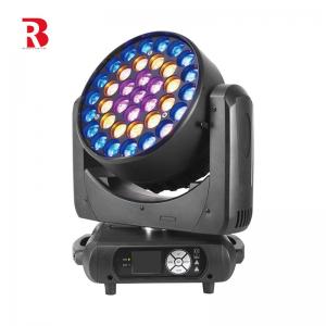 Quality Zoom 600W LED Stage Light RGBW 4in1 LED Wash Moving Head Light For Show wholesale
