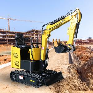 China Rubber Track Excavator Micro Bagger 1 1.8 2 3 Ton Electric Mini Excavator on sale