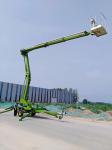 Trailer Mounted Access Platform Articulating Boom Lift 500kg Loading