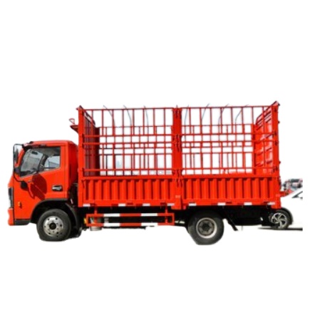 Automatic Air Conditioner 10 Ton Dongfeng 4x2 Light Truck Fence Cargo Box With Lift