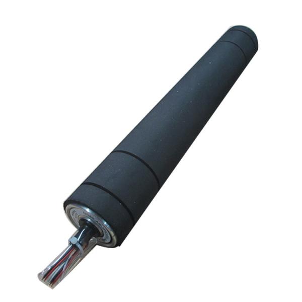 Rubber Covered Motorized Conveyor Rollers Small Size 0.4kW - 22kW Power
