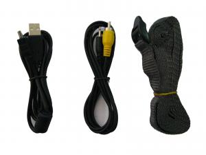 China USB Cable Waterproof Hunting Camera Accessories , TV Cable Solar Panel Fittings on sale