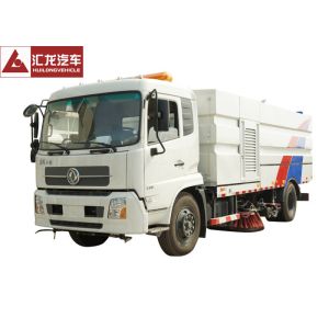 Quality Dongfeng Water Tank Truck , Road Sweeper Water Bowser Truck Automatic Control wholesale