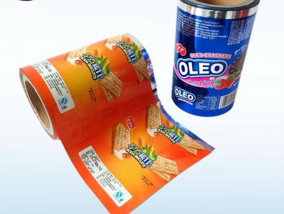BOPP printed plastic food packaging film roll for packaging of maize meal