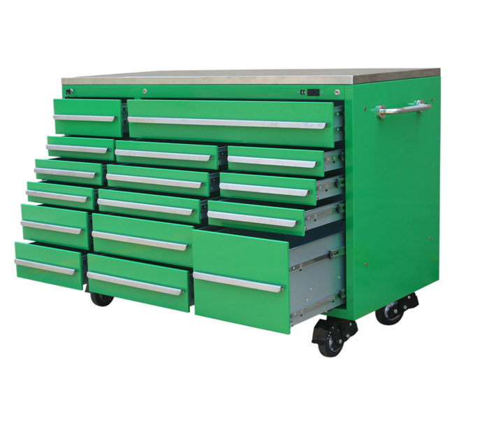 16 Drawers Heavy Duty Metal Garage Cabinet Tool Storage Box Drawers Cabinet