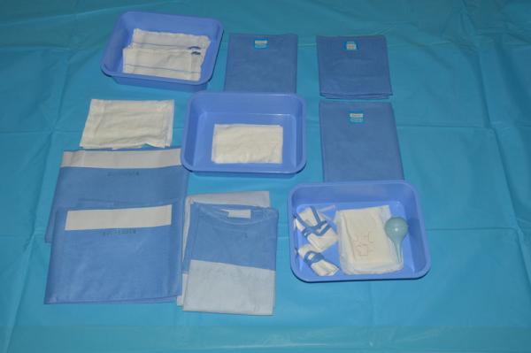 Cheap Breathable Non Woven Disposable Surgical Packs Operating Room Drapes for sale