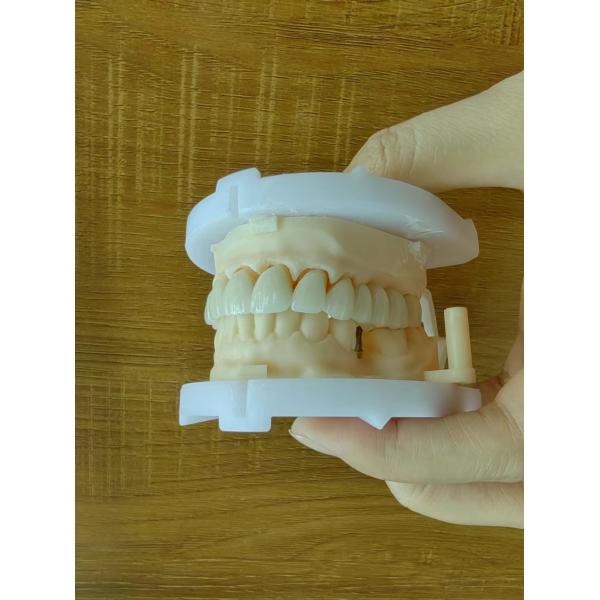 Natural Esthetics Layered Zirconia Crown Bridge For Beautiful Smile And Good Restoration FDA And CE Certification