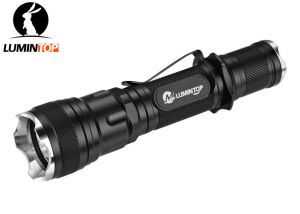 Quality Black Lumintop Td12 Flashlight , Cree Tactical Flashlight With Remote Controller wholesale