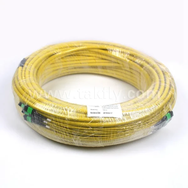 MPO MTP OM4 Low Loss Fiber Optic Cable for Data Centers