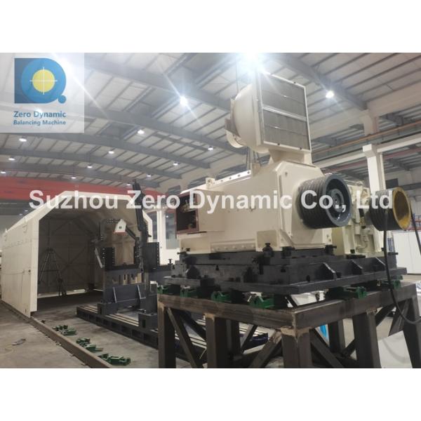 20 Ton Wind Turbine Rotor Balancing Machine , Hydro Generator Rotor Dynamic Balancer