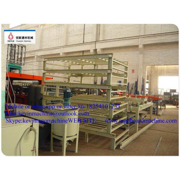 CE Magnesium Oxide Board Production Line for 1300mm Width Unlimited Length