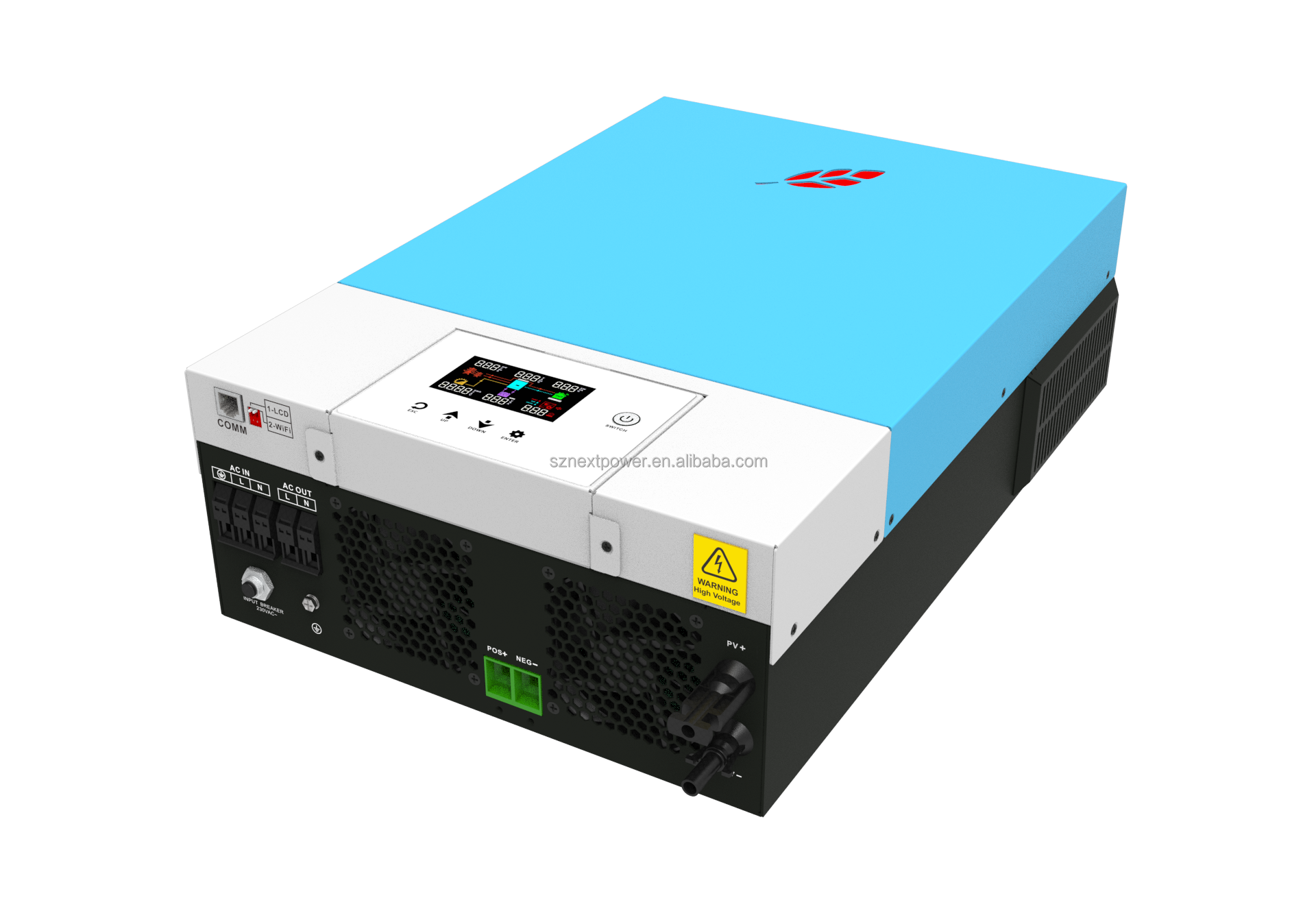 Wholesale Price Offgrid Solar Inverter Off Grid Pure Sine Wave 4.2Kw Smart Battery Charge Design Hybrid Solar Inverter