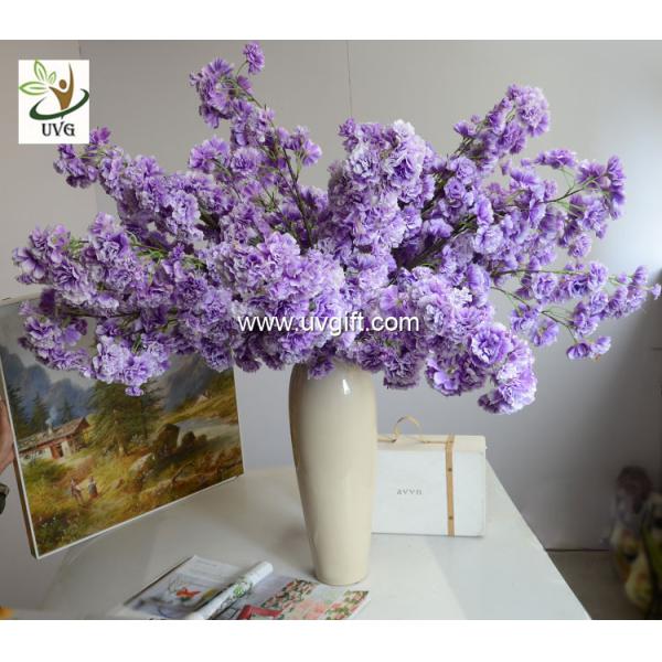 UVG silk flower arrangement in artificial blossom tree branches wedding backdrops material CHR130
