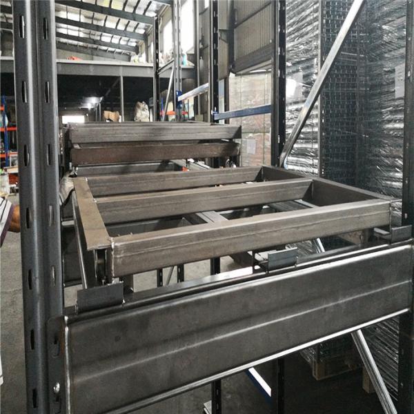 Space-efficient Push Back Pallet Rack For Various Applications