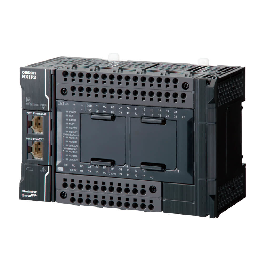 NX1P2-1040DT Omron NX Series CPU Unit 40 Built In I/O Pnts 6 Max Axes 2Motion Control Axes NPN