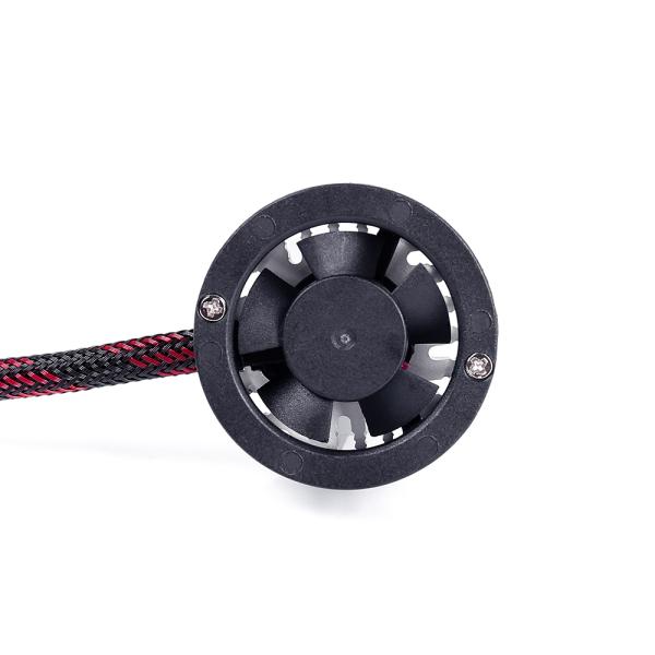 External Drive Cree LED Headlight F2 9005 Dual Color 72W 8000lm With Fan