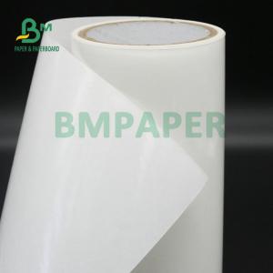 China High Quality 58g 60g 62g White Blue Glassin Paper For Making Sticker on sale