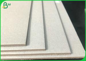 China Recycled Laminated Board Paper Gray 1.8mm 2mm Thick Grey Cardboard sheets on sale