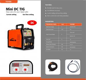 China 150A DIY TIG Welding Machine Stainless Steel Easy Carry on sale
