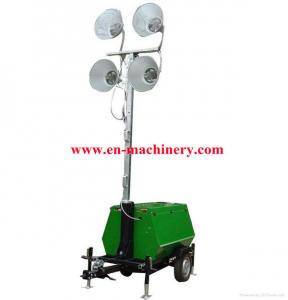 Quality Vehicle-mounted Portable Outdoor Light Tower,handbrake mobile lighting tower wholesale