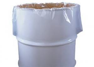 China High Strength 55 Gallon Drum Liners , Light Proof Clear Drum Liners 55 Gal on sale