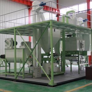 380V 50hz Cattle Feed Manufacturing Plant 3 Tons Per Hour