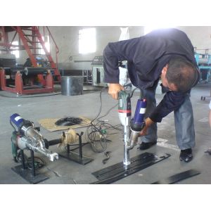 Hot Air Welding Pipe Portable Extruder Material PE