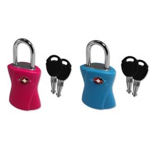Quality TSA travel bag lock alloy zinc with key wholesale