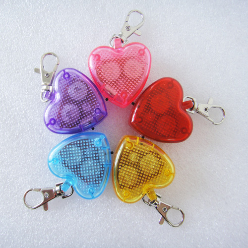 heart shape led pet in tag