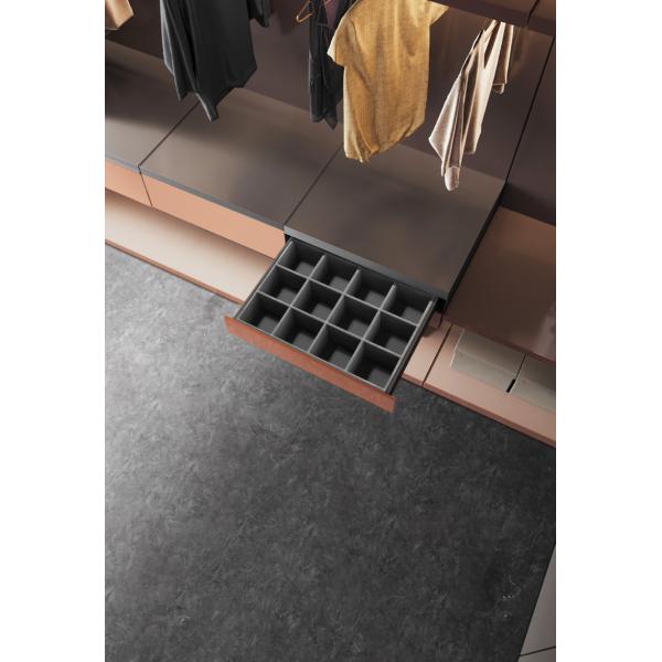 Honeycomb MDF Modular Drawer Organiser System Quick Install Clip Design 2000mm X 60/90mm