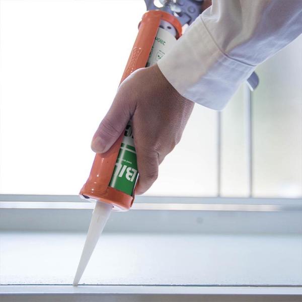 High Stability Silicone Neutral Glass Glue Customized For Plastic Steel Plate