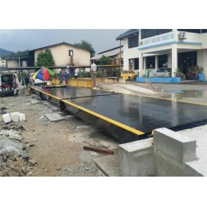 Buy cheap Steel Modular Construction Portable Weighbridge Scale Plain Plate from wholesalers