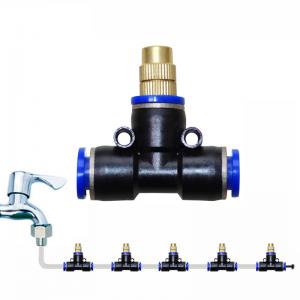 Quality Atomization Water Misting Brass Nozzle Connectors Low Pressure Watering Irrigation Accessories wholesale