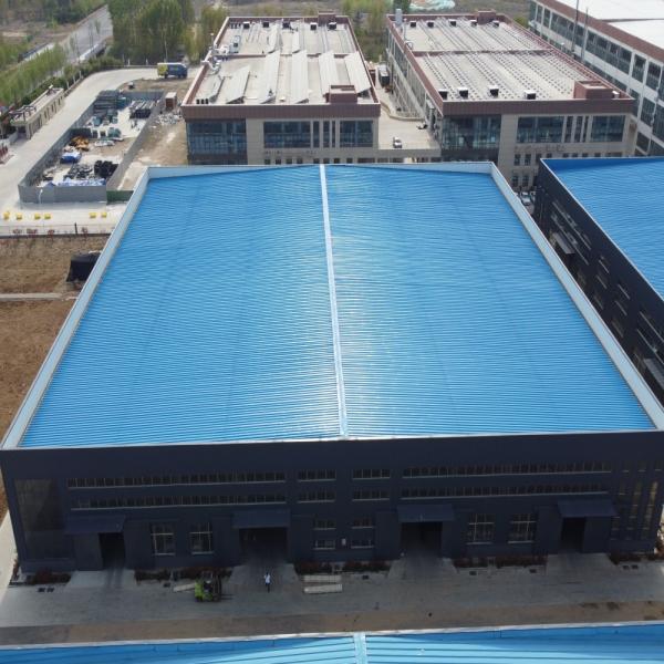 Quality Prefab Steel Warehouse with H-Section Frame Q235B Q355B wholesale