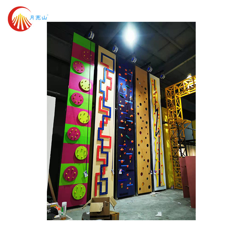 Indoor Sports Kids Climbing Wall Inflatables Obatacle Course Adventure CE ROHS