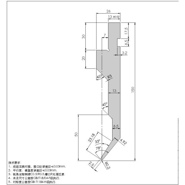 press brake mould and tooling