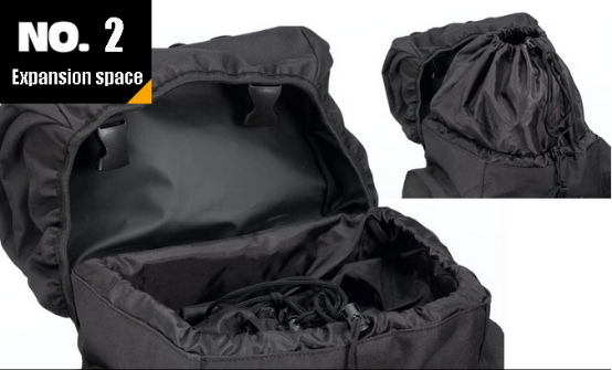 65L Outdoor Tactical Gear Backpack Shoulders Waterproof With Polyester