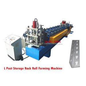 Quality L Post Storage Rack Roll Forming Machine wholesale
