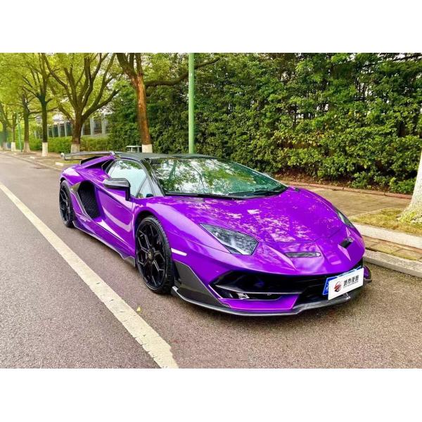 For Lamborghini Aventador LP700 LP720 Carbon Fiber Body Kit Aventador Upgraded SVJ Style Front and Rear Bumper Spoiler Body Kit