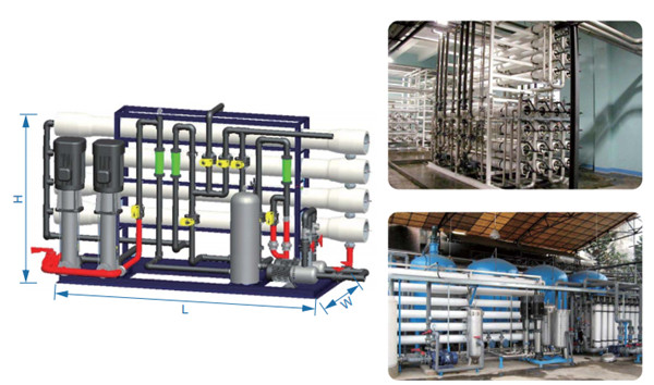 SUS316 10tpd 98.5% Seawater Desalination Equipment With Water Softener
