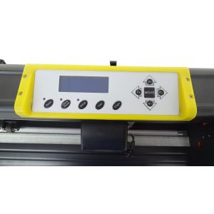 CE Yellow 4M 630mm Vinyl Sticker Printer And Cutter
