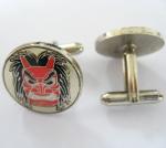Hot Fashion Stainless Steel Laser Engraving custom cufflinks ​