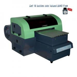 Quality 12.5 x 21.6 A3 Size Calca DFP1800E High Speed No Coating Eco-solvent Flatbed Printer wholesale