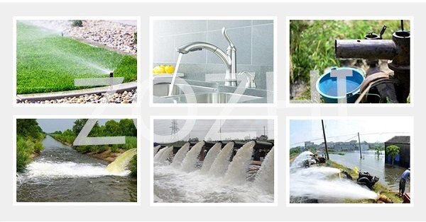 Centrifugal water pump