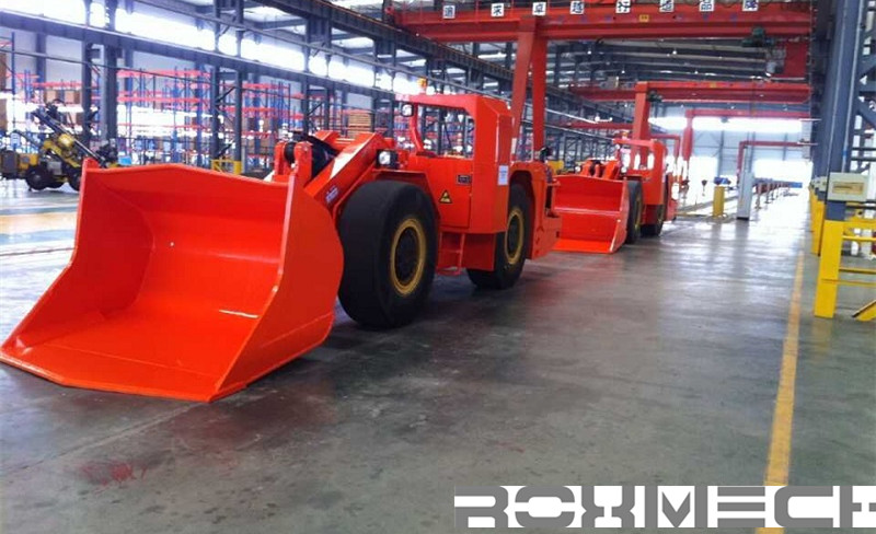 Underground mining Load Haul Dump Machine LHD Loader with CE RL-3 Wheel Loader for Underground Project