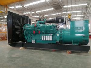 Quality Low Noise silent Cummins 1000 Kw Diesel Generator With Brushless Alternator wholesale