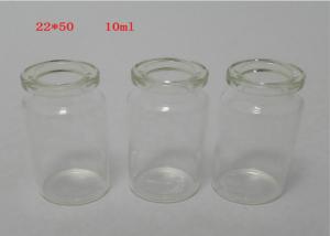 China Clear 10ml Vial Glass Bottle Rubber Stopper Sealing For vial Injection on sale