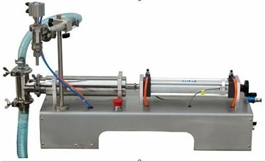 304 Stainless Steel Liquid Filling Packaging Machine 1000ml Semi Automatic