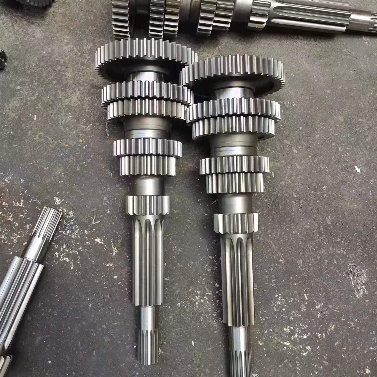 Shaanqi Fast 7ds100 Gearbox Sub Axle with F3000 Welded Shaft Gear Intermediate Shaft